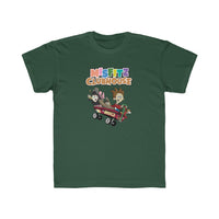 Misfitz Clubhouse - Logo/Skateboard Design - Kids Regular Fit Tee