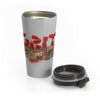 Grit (Ogre Design) - Black Stainless Steel Travel Mug