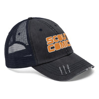 Scout Comics (Orange Logo Design) - Unisex Trucker Hat