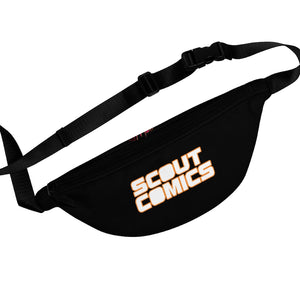 Scout Comics (White Logo Design) - Black Fanny Pack