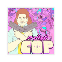 Mullet Cop (Fred Design) - Kiss-Cut Stickers