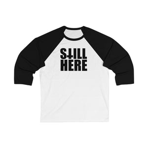 Cult of Ikarus - Still Here Logo - Unisex 3\4 Sleeve Baseball Tee