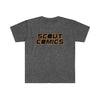 Scout Comics Logo (Black Logo) - Unisex Softstyle T-Shirt