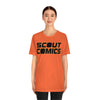 Scout Comics - Black Logo - Unisex Jersey Short Sleeve Tee