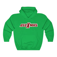 Red XMAS (Logo Design) - Heavy Blend™ Hooded Sweatshirt