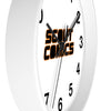 Scout Comics (Black Logo) - Wall Clock