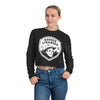 Ranger Stranger - B&W Logo - Women's Cropped Sweatshirt