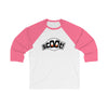 Scoot - Logo Design - Unisex 3\4 Sleeve Baseball Tee