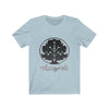 White Ash (Logo Design)  - Unisex Jersey T-Shirt