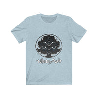 White Ash (Logo Design)  - Unisex Jersey T-Shirt