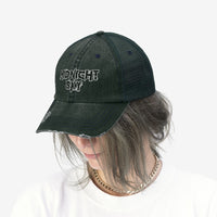 Midnight Sky (Black Logo Design) - Unisex Trucker Hat