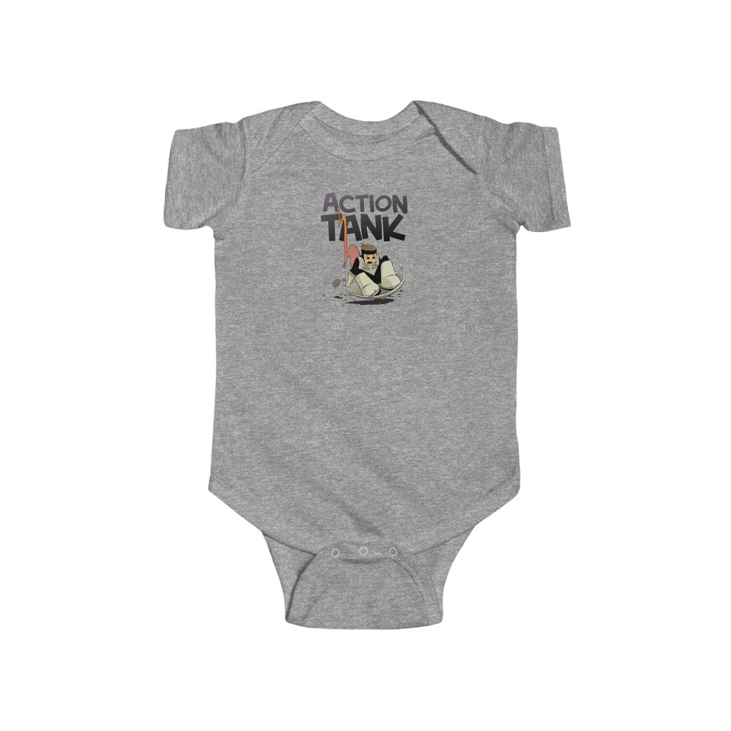 Action Tank -   Sledding Design -Infant Fine Jersey Bodysuit