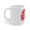 Long Live Pro Wrestling (Red Logo Design) - 11oz Coffee Mug