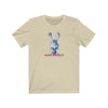 Stabbity Bunny (Harerasier Front Facing Design) - Unisex Jersey Short Sleeve Tee