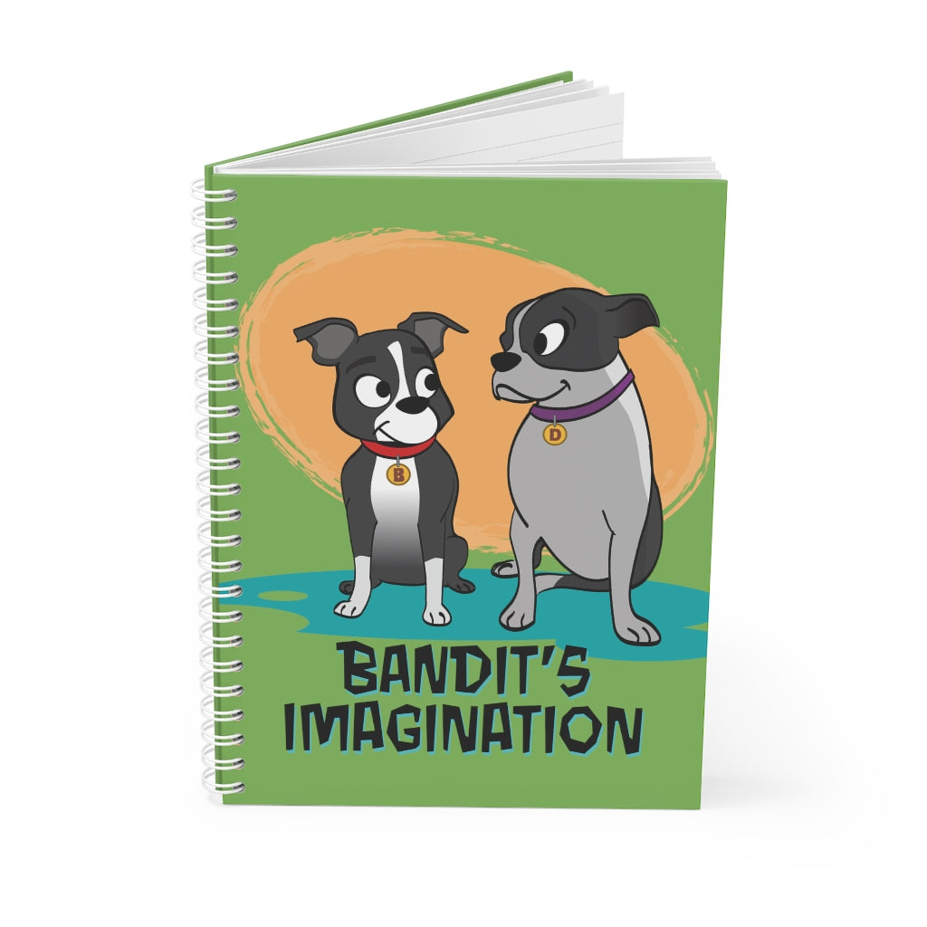 Bandit - Bandit and Friends - Spiral Notebook