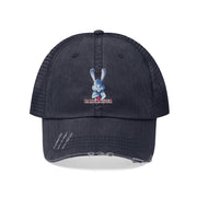 Stabbity Bunny (Hareraiser Design) - Unisex Trucker Hat