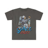 The Space Cadet - Neil and Astronaut Kneeling - Unisex Softstyle T-Shirt