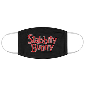 Stabbity Bunny (Logo) - Fabric Face Mask