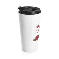 The Mall (Cheerleader Design) - Stainless Steel Travel Mug