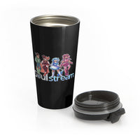 Soulstream (Group Design) - Black Stainless Steel Travel Mug