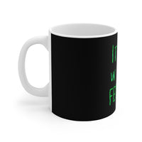 It Eats What Feeds It (Logo Design) - 11oz Coffee Mug