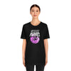 Ghost Planet - Tess- Purple Logo Design -  Copy of Unisex Jersey Short Sleeve Tee