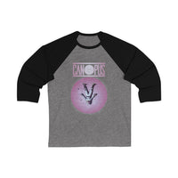 Canopus - Moon Design -  Unisex 3\4 Sleeve Baseball Tee