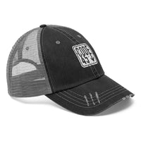 Code 45 (White Logo Design) - Unisex Trucker Hat