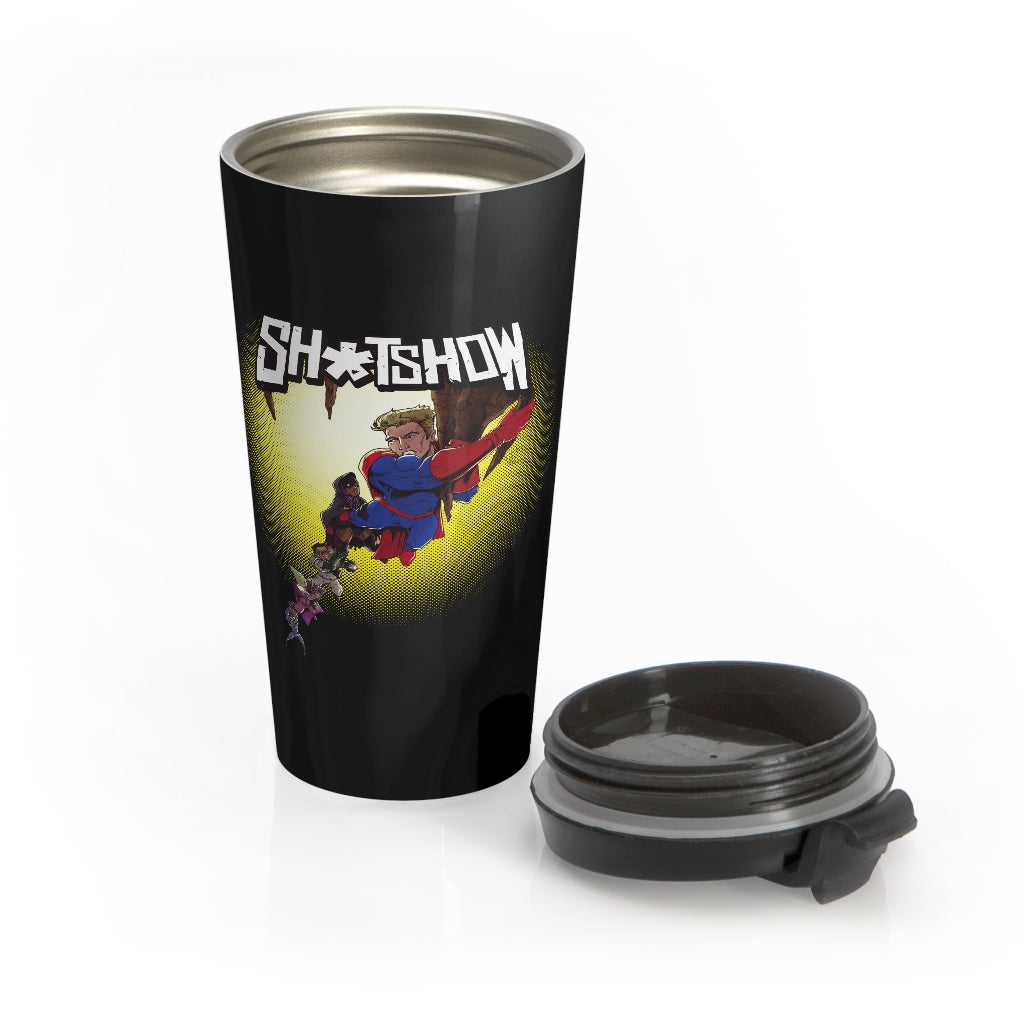 Shitshow (Goonies Homage Design) - Stainless Steel Travel Mug