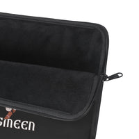 Yasmeen (Open Arms Design) - Black Laptop Sleeve