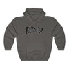 Distorted (Logo Design) - Heavy Blend™ Hooded Sweatshirt