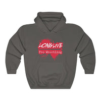 Long Live Pro Wrestling (Logo Design)  -  Heavy Blend™ Hooded Sweatshirt