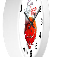 Stabbity Bunny (#1 Cover Design) - Wall Clock