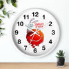 Stabbity Bunny (#1 Cover Design) - Wall Clock