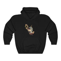 The Shepherd (Chibi Shepherd Design) - Heavy Blend™ Hooded Sweatshirt