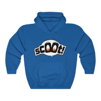 Scoot Logo Design - Unisex Heavy Blend™ Hooded Sweatshirt