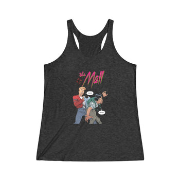 The Mall (Wedgie Design) - Women's Tri-Blend Racerback Tank