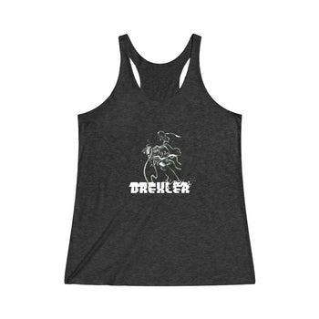 Drexler (Monster Design) - Women's Tri-Blend Racerback Tank