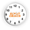 Scout Comics (Orange Logo) - Wall Clock
