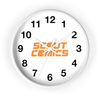 Scout Comics (Orange Logo) - Wall Clock