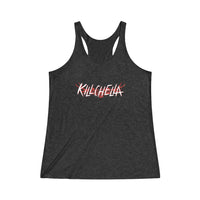 Killchella (White Logo Design) - Women's Tri-Blend Racerback Tank