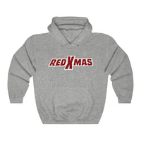 Red XMAS (Logo Design) - Heavy Blend™ Hooded Sweatshirt