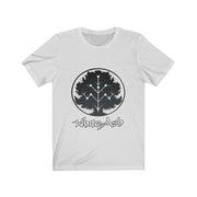 White Ash (Logo Design)  - Unisex Jersey T-Shirt