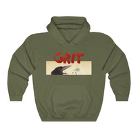 GRIT (Crow Design) - Heavy Blend™ Hooded Sweatshirt