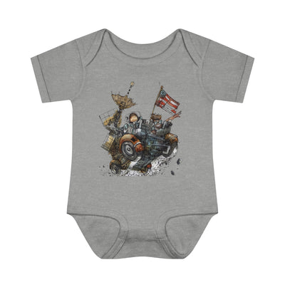 The Space Cadet - Lunar Rover Design - Infant Baby Rib Bodysuit