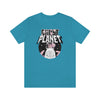 Ghost Planet - Pink Flower Logo - Unisex Jersey Short Sleeve Tee