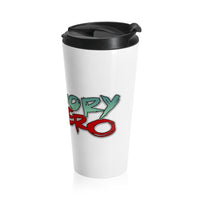 Category Zero (Logo Design) - Stainless Steel Travel Mug