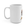 The Mapmaker (Design 2) - White Coffee Mug 15oz