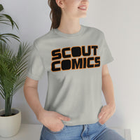 Scout Comics - Black Logo - Unisex Jersey Short Sleeve Tee