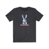 Stabbity Bunny (Harerasier Front Facing Design) - Unisex Jersey Short Sleeve Tee